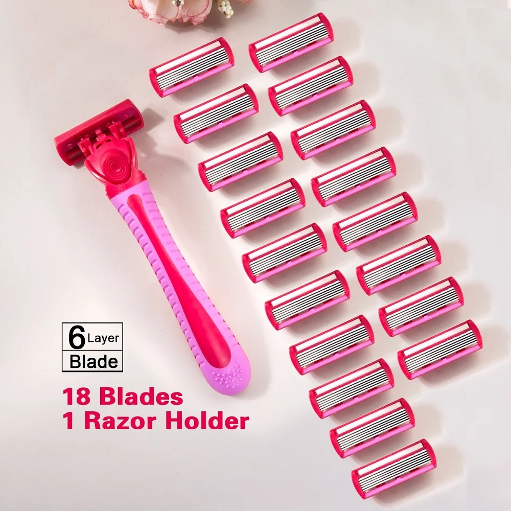1 Handle + 18 Blades/ Women Ma - Safety Razor Handle incelemesi ve fiyatı
