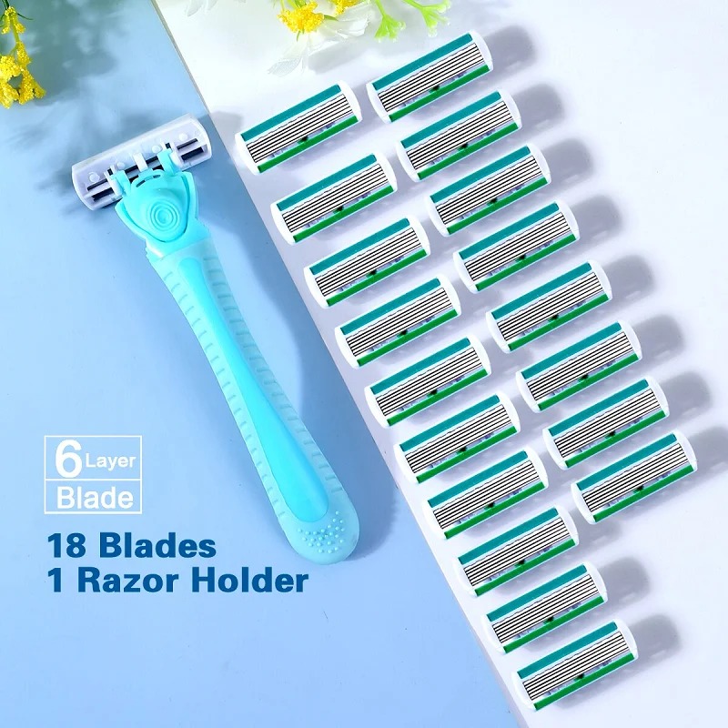 1 Handle + 18 Blades/ Women Ma - Safety Razor Handle incelemesi ve fiyatı