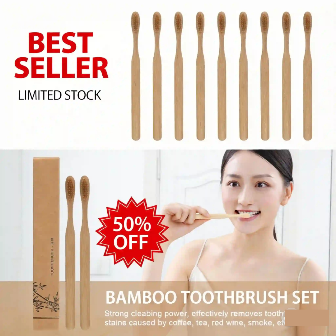 30pcs Bamboo Disposable Toothb - Bamboo Toothbrush Set incelemesi ve fiyatı