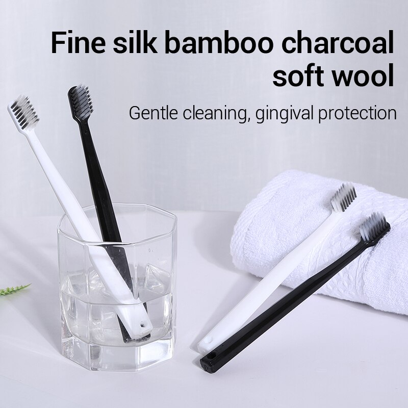 10PC Bamboo Charcoal Brush Sil - Bamboo Toothbrush Set incelemesi ve fiyatı