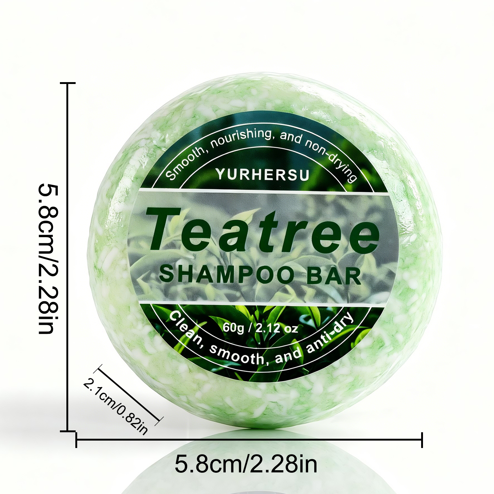 Natural Tea Tree Shampoo Bar O - Bar Soap Shampoo Solid incelemesi ve fiyatı