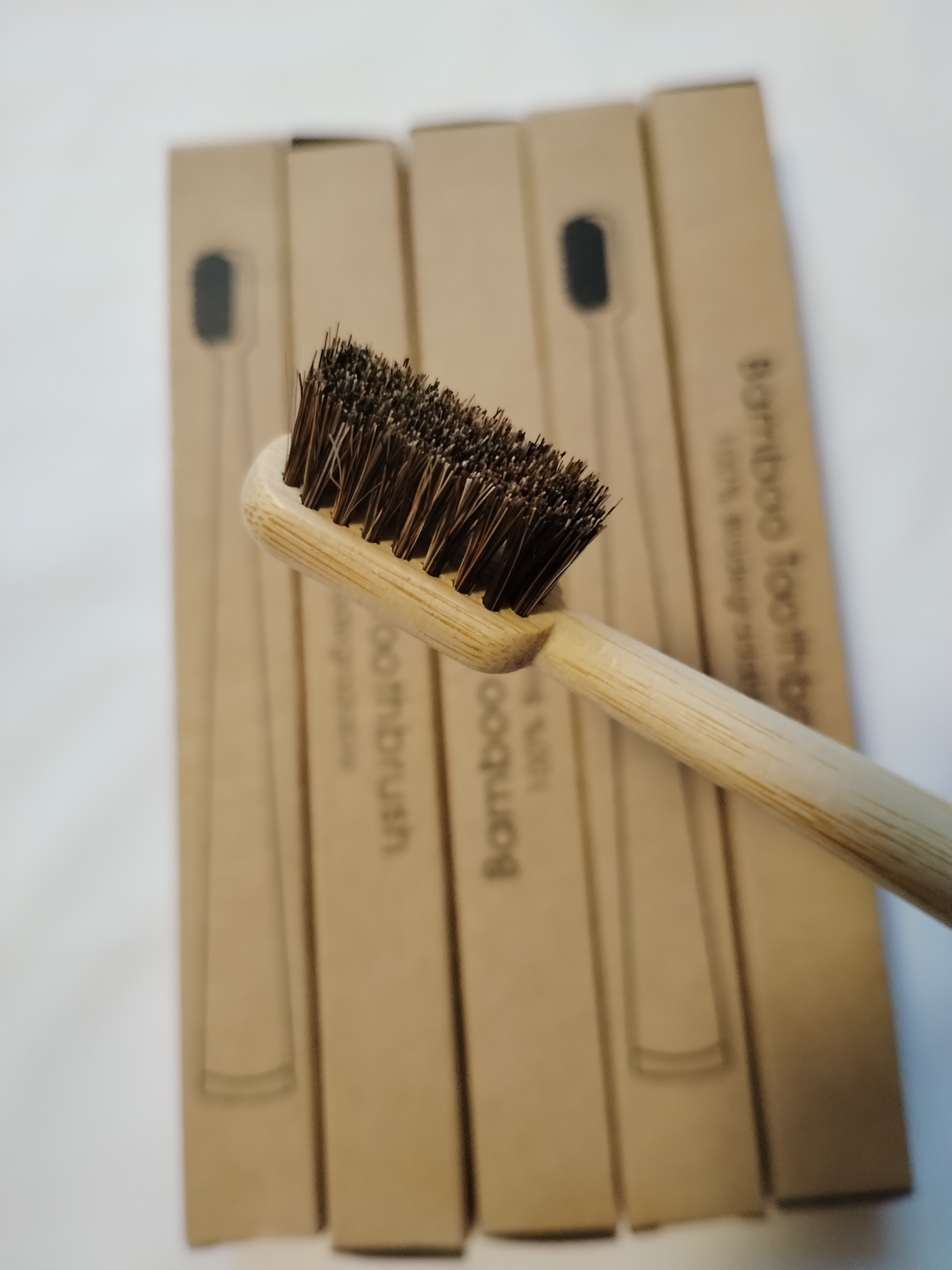 5Pcs Horsehair Bamboo Toothbru - Bamboo Toothbrush Set incelemesi ve fiyatı