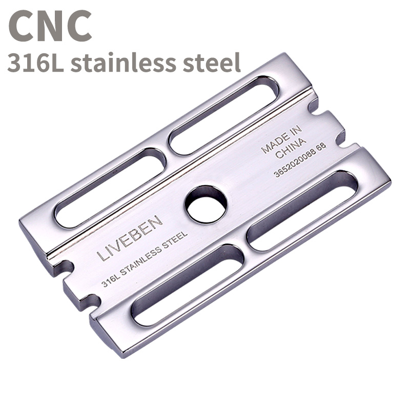 CNC 316L Stainless Steel Doubl - Safety Razor Handle incelemesi ve fiyatı