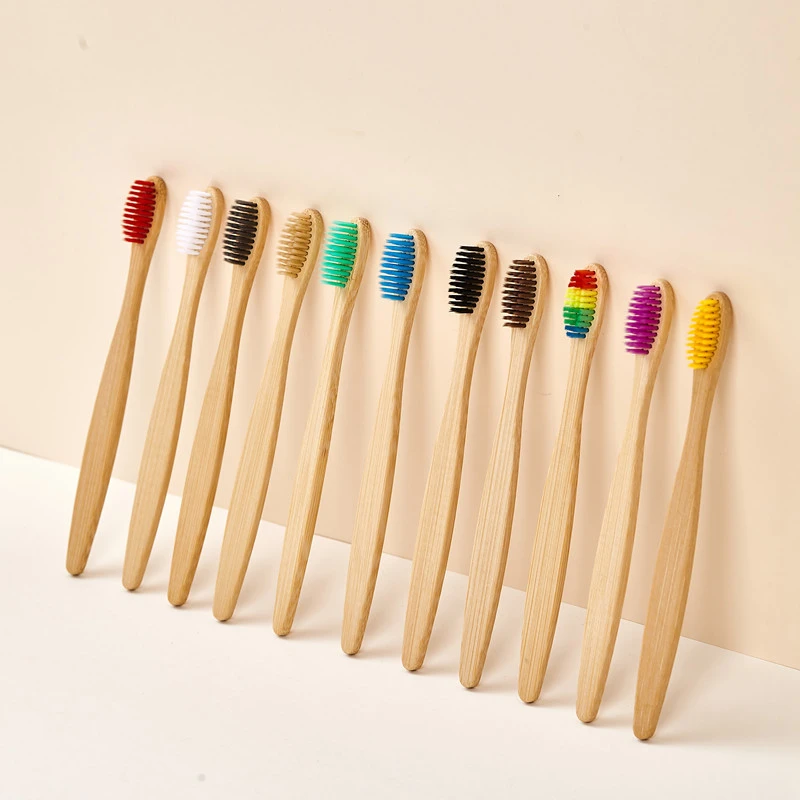 5/10/20/30Pcs Colorful Bamboo  - Bamboo Toothbrush Set incelemesi ve fiyatı