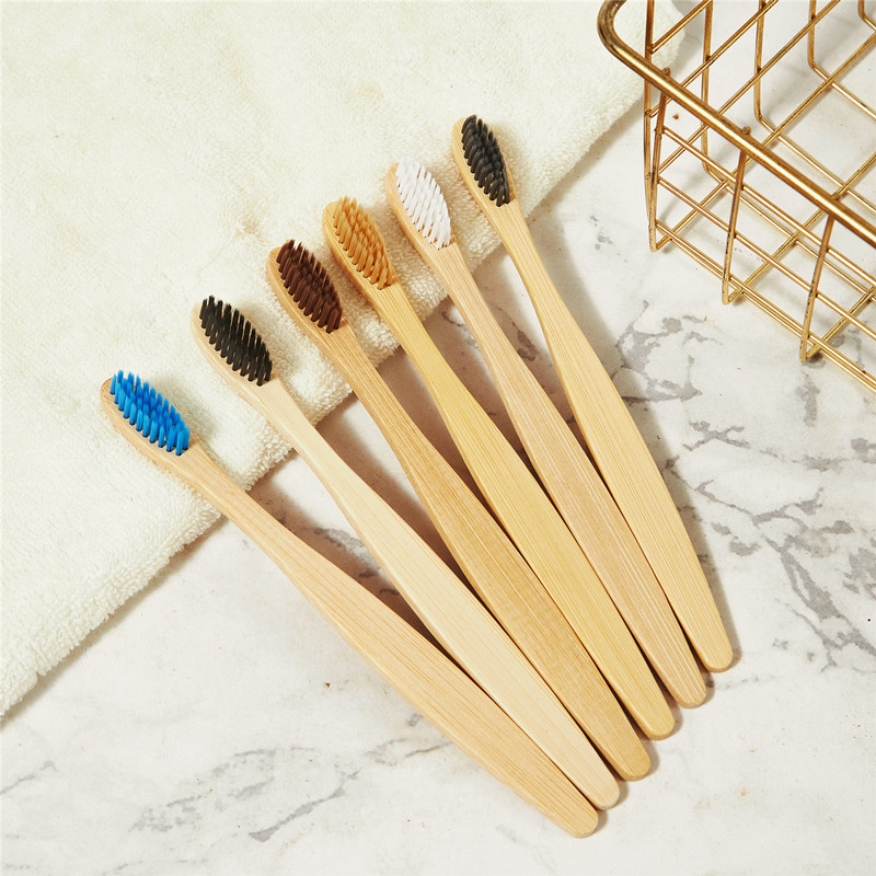 5/10/20/30Pcs Colorful Bamboo  - Bamboo Toothbrush Set incelemesi ve fiyatı
