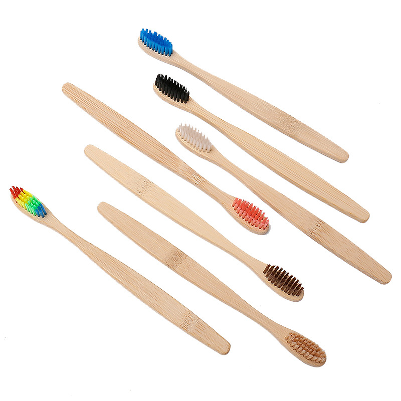 5/10/20/30Pcs Colorful Bamboo  - Bamboo Toothbrush Set incelemesi ve fiyatı