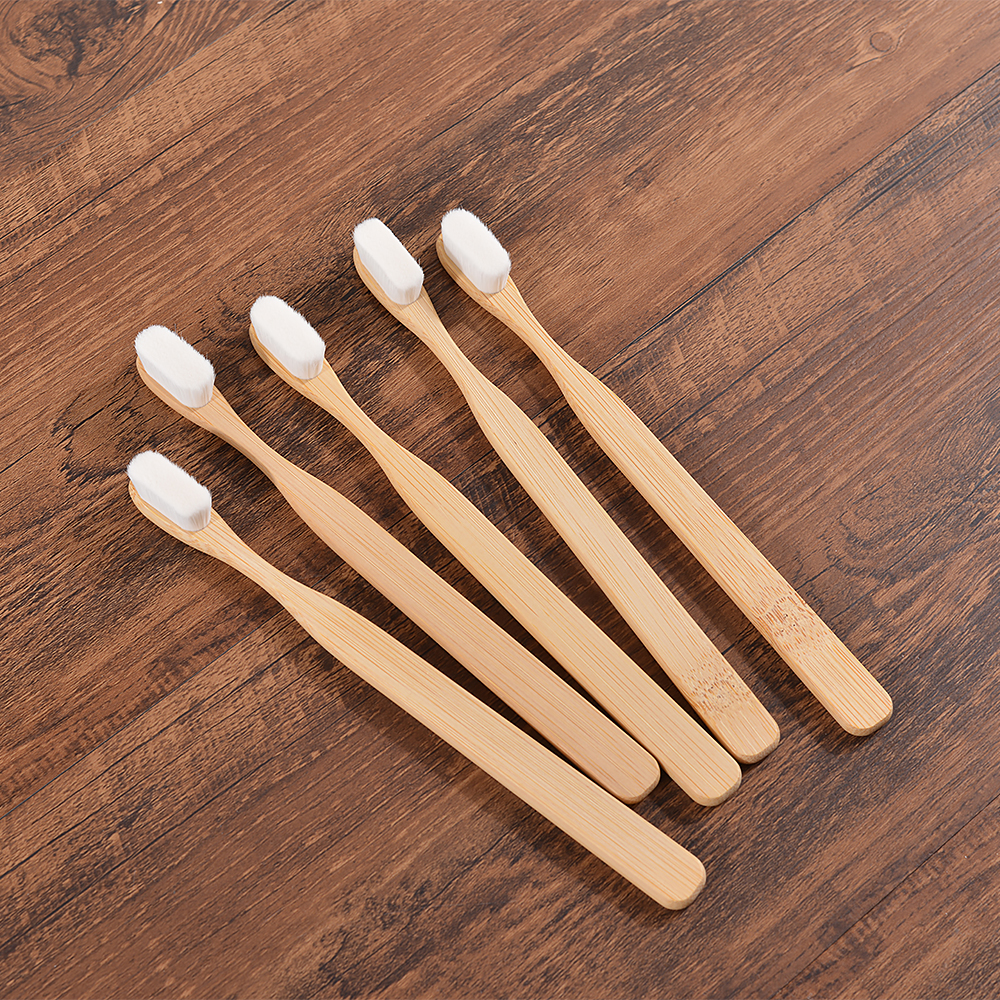 5Pcs Ultra Fine Soft Toothbrus - Bamboo Toothbrush Set incelemesi ve fiyatı