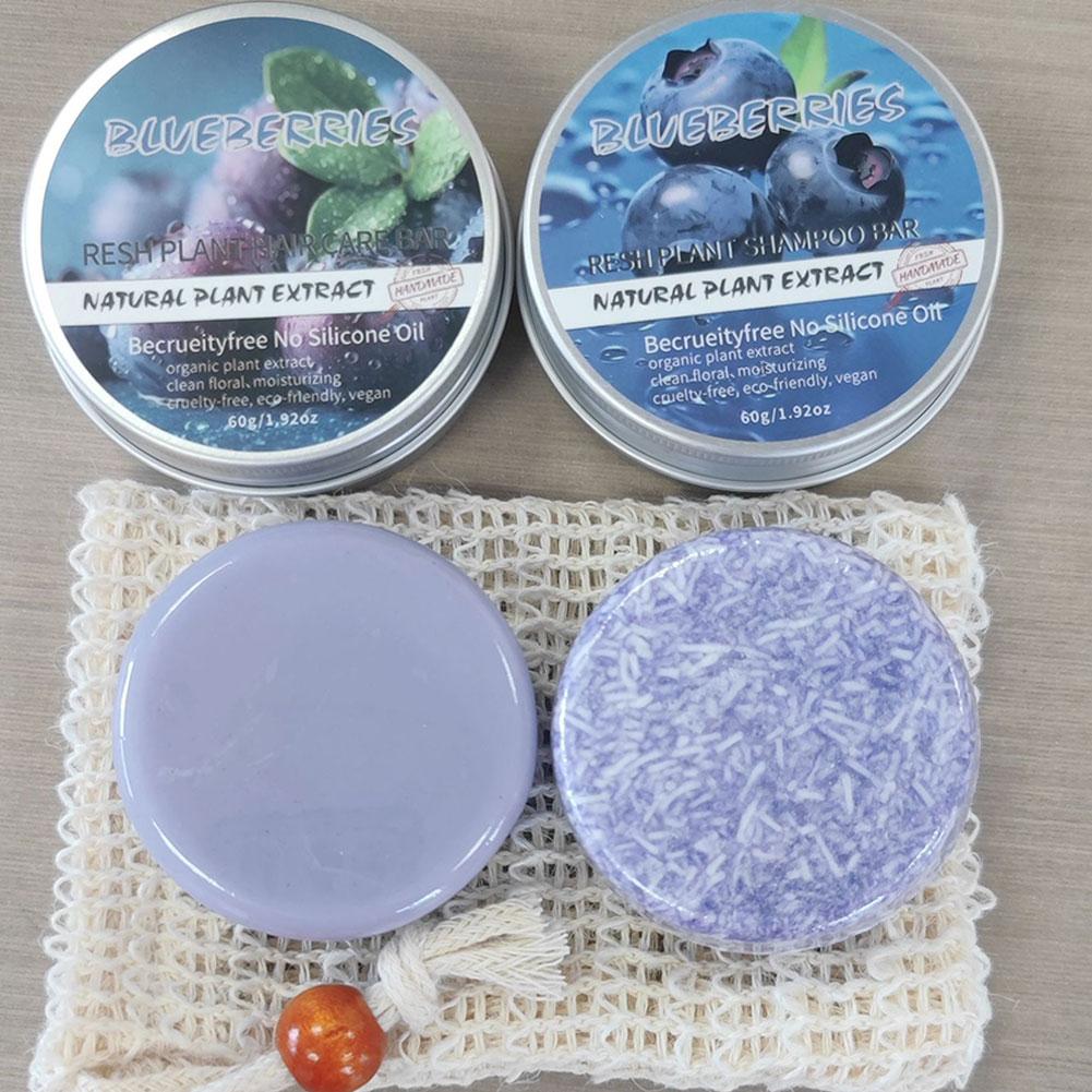 Plant-Based Blueberry Shampoo  - Bar Soap Shampoo Solid incelemesi ve fiyatı