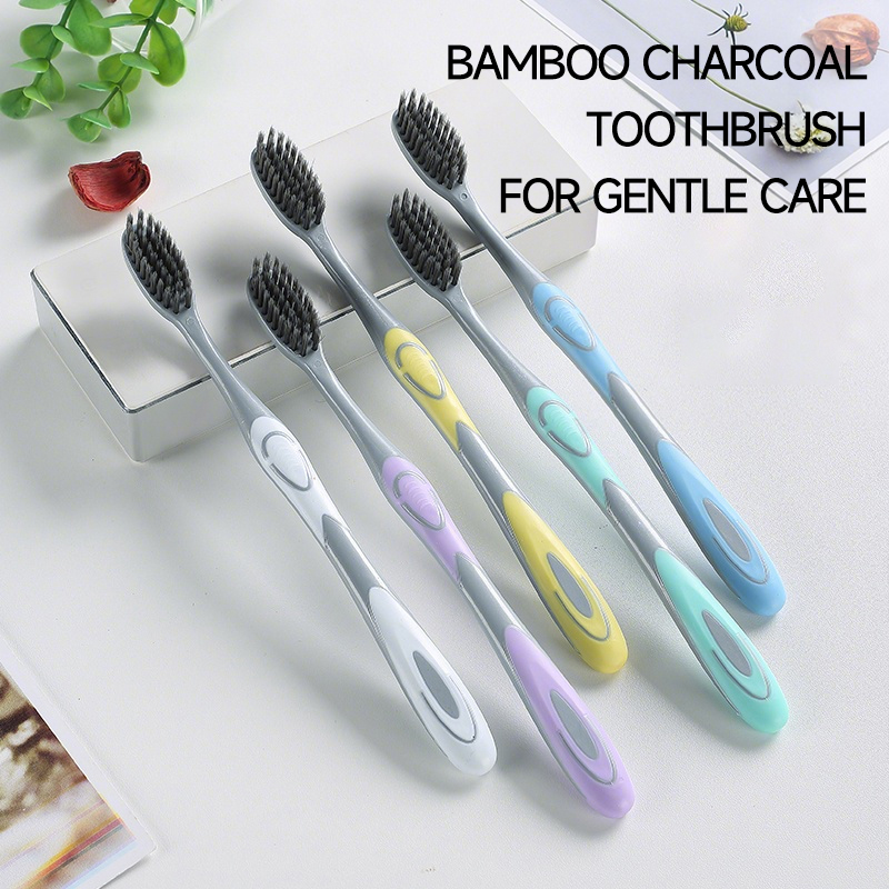 5/10pcs manual toothbrush with - Bamboo Toothbrush Set incelemesi ve fiyatı