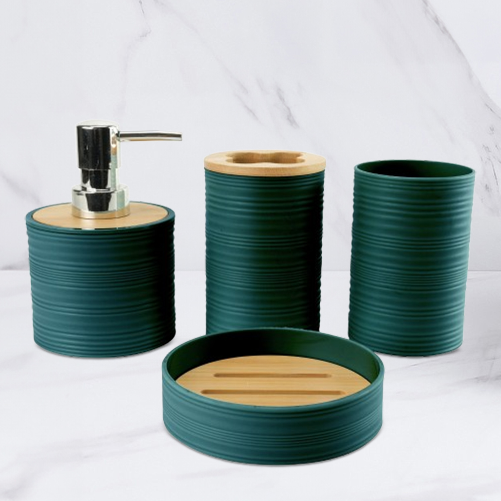 4pcs Bamboo Bathroom Supplies  - Bamboo Toothbrush Set incelemesi ve fiyatı