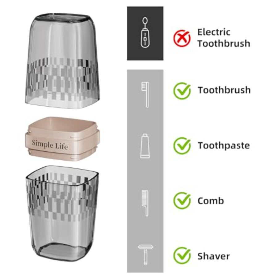 Travel Soap Case Container, Po - Bamboo Toothbrush Set incelemesi ve fiyatı