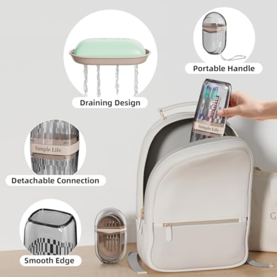 Travel Soap Case Container, Po - Bamboo Toothbrush Set incelemesi ve fiyatı