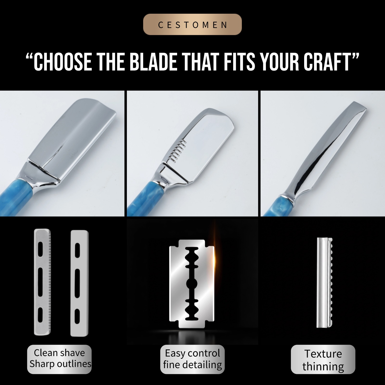1Pcs Pro Resin Wood Handle Bar - Safety Razor Handle incelemesi ve fiyatı