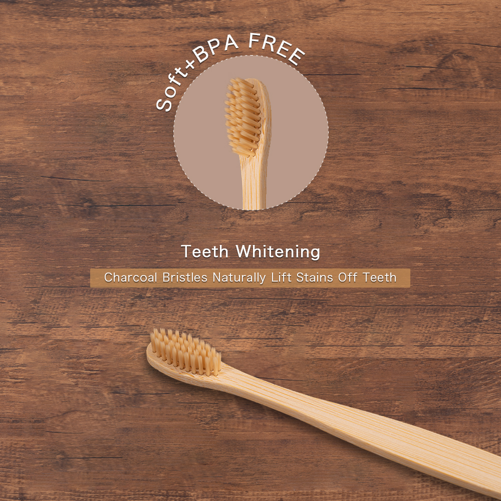 10Pcs Colorful Toothbrush Natu - Bamboo Toothbrush Set incelemesi ve fiyatı