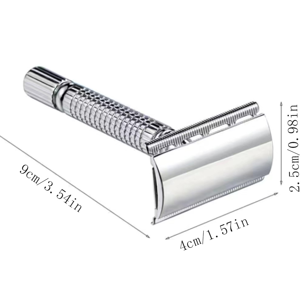 Stainless steel short handle c - Safety Razor Handle incelemesi ve fiyatı