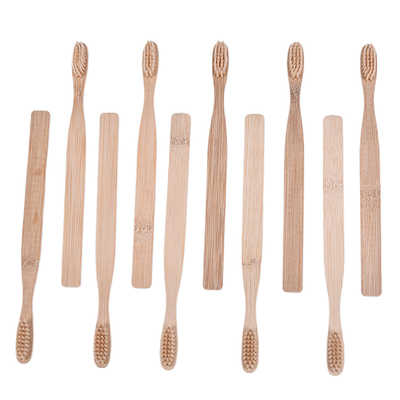 10pcs/oral Natural Bamboo Fibr - Bamboo Toothbrush Set incelemesi ve fiyatı