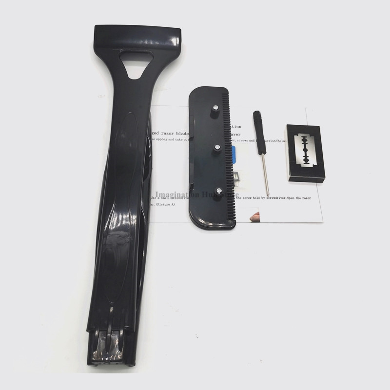 1Set Folding Long Handle Back  - Safety Razor Handle incelemesi ve fiyatı