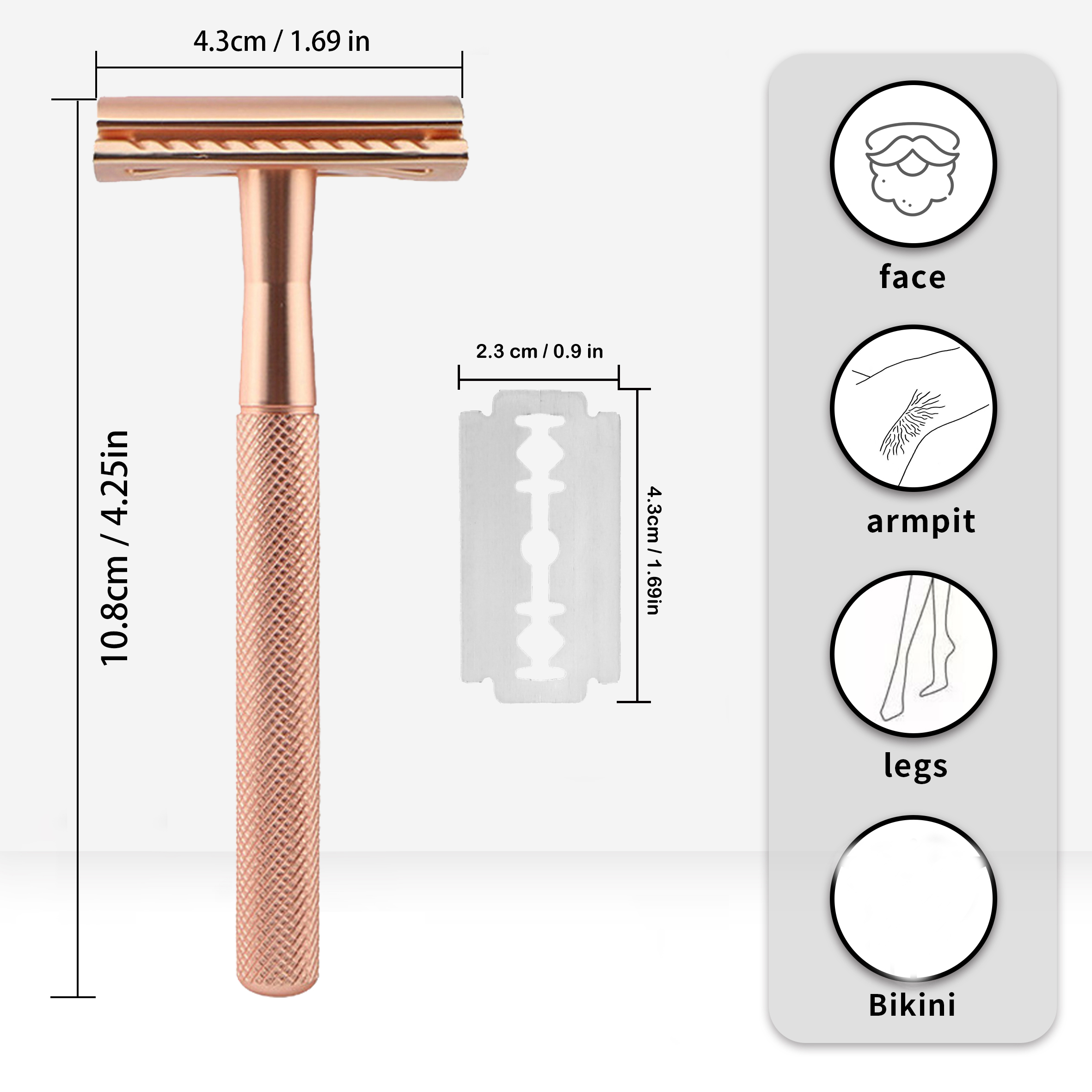 Safety Razor with Brass Weight - Safety Razor Handle incelemesi ve fiyatı