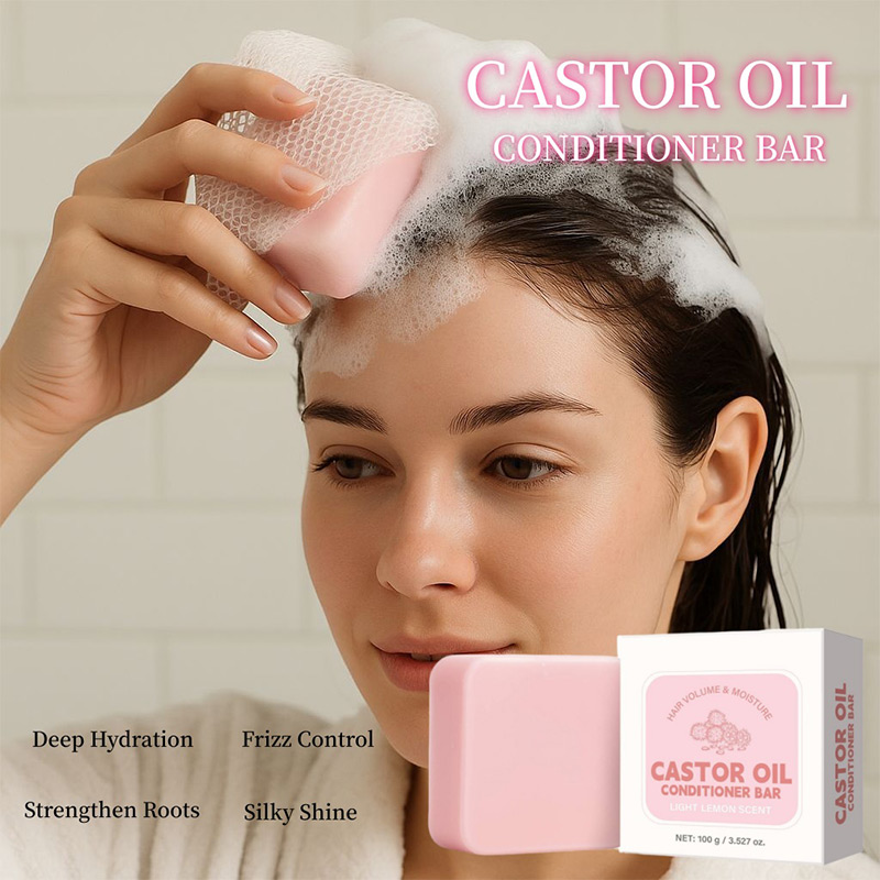 Castor Oil Conditioner Soap Ba - Bar Soap Shampoo Solid incelemesi ve fiyatı