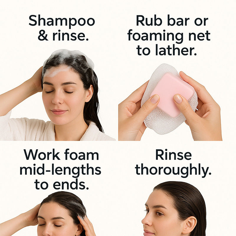 Castor Oil Conditioner Soap Ba - Bar Soap Shampoo Solid incelemesi ve fiyatı