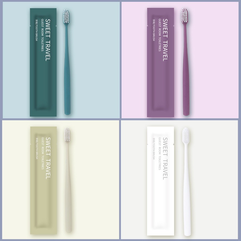 100Pcs Disposable Toothbrush T - Bamboo Toothbrush Set incelemesi ve fiyatı